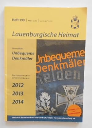 Lauenburgische Heimat - Heft 199 - März 2015. Zeitschrift des Geschichtsvereins.