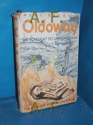 Seller image for Oldoway Die Schlucht des Urmenschen Hans Reck. Mit e. Nachwort v. Friedrich Behn for sale by Antiquarische Fundgrube e.U.