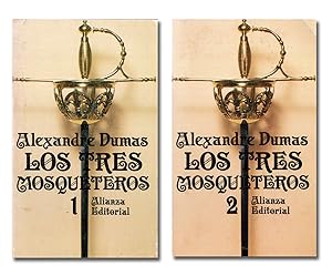 Seller image for Los tres [3] mosqueteros [EN 2 TOMOS]. Prlogo y notas de Mauro Armio. for sale by Librera Berceo (Libros Antiguos)