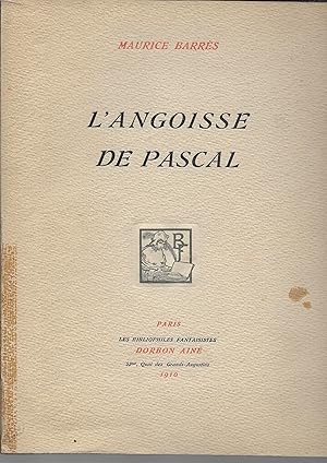 L'Angoisse de Pascal