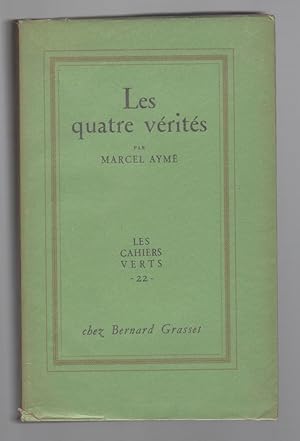 Seller image for Les quatre vrits for sale by Librairie Seigneur