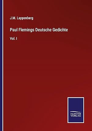 Bild des Verkufers fr Paul Flemings Deutsche Gedichte zum Verkauf von moluna