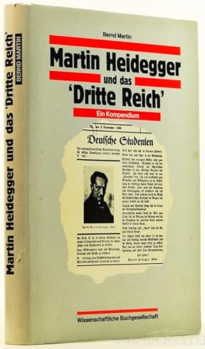 Seller image for Martin Heidegger und das 'Dritte Reich'. Ein Kompendium. for sale by Antiquariaat Isis