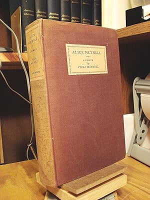 Image du vendeur pour Alice Meynell: A Memoir mis en vente par Henniker Book Farm and Gifts