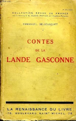 Seller image for Contes de la lande gasconne Collection revue de France for sale by Le-Livre