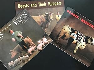 Beasts and Their Keepers--3 Wall Calendars for 1995, 1997, and 1998