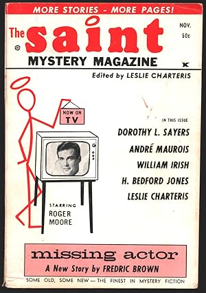 Bild des Verkufers fr Wild Bill Hiccup in The Saint Mystery Magazine November 1963 zum Verkauf von Parigi Books, Vintage and Rare