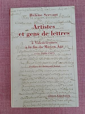 Artistes et gens de lettres à Valenciennes à la fin du Moyen Âge (Vers 1440-1507) (Cahiers D'Hist...