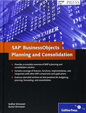 Bild des Verkufers fr SAP BusinessObjects Planning and Consolidation: Comprehensive guide to SAP BPC zum Verkauf von WeBuyBooks