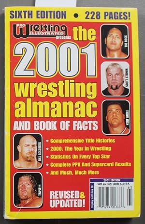 Seller image for Pro Wrestling Illustrated 2001 Wrestling Almanac and Book of Facts (Photo Front Cover Triple-H, Bill Goldberg, Kurt Angle, Scott Steiner, The Rock ); for sale by Comic World