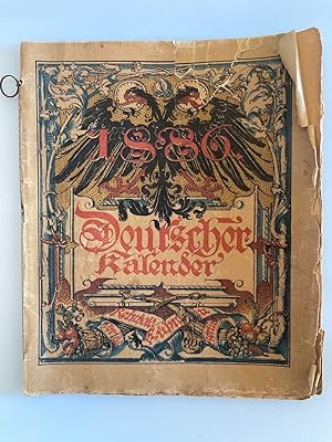 Deutscher Kalender 1886.