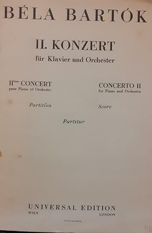 II.Konzert für Klavier und Orchester