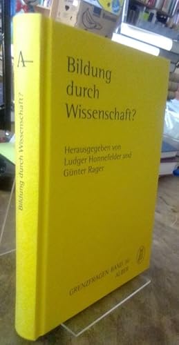 Imagen del vendedor de Bildung durch Wissenschaft? a la venta por Antiquariat Thomas Nonnenmacher