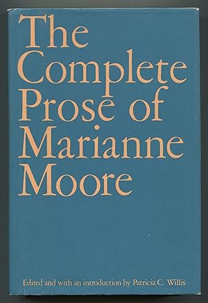 Imagen del vendedor de The Complete Prose of Marianne Moore a la venta por Between the Covers-Rare Books, Inc. ABAA