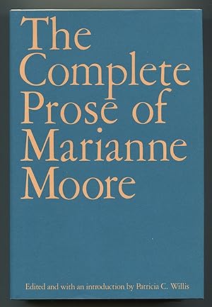 Imagen del vendedor de The Complete Prose of Marianne Moore a la venta por Between the Covers-Rare Books, Inc. ABAA