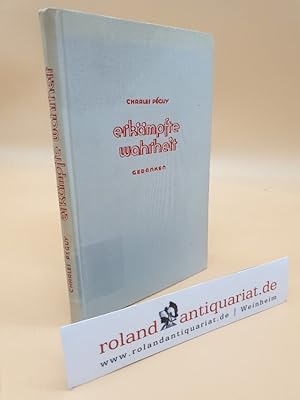 Immagine del venditore per Erkmpfte Wahrheit : Gedanken / Charles Pguy. [bers. von Susi Thieme] / Das geistige Frankreich venduto da Roland Antiquariat UG haftungsbeschrnkt