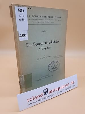 Bild des Verkufers fr Die Benediktinerklster in Bayern / Josef Hemmerle / Bayerische Heimatforschung ; H. 4 zum Verkauf von Roland Antiquariat UG haftungsbeschrnkt