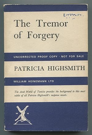 Seller image for The Tremor of Forgery for sale by Between the Covers-Rare Books, Inc. ABAA