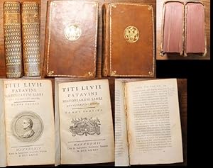 Titi Livii Patavini Historiarum libri qui supersunt Omnes Tomus primus, secundus, tertius und qua...