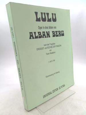 Bild des Verkufers fr Alban Berg: Lulu zum Verkauf von ThriftBooksVintage