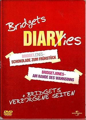 Bild des Verkufers fr Bridgets Diaries - Bridget Jones: 1. Schokolade zum Frhstck - 2. Am Rande des Wahnsinns - 3. Verborgene Seiten (Bonusmaterial) - 3 DVD's; Rene Kathleen Zellweger - Hugh Grant - Sharon Maguire (Regisseur), Beeban Kidron (Regisseur) - Lauflnge ca. 197 Min. + Bonus 50 Min.- DVD-Box - Hinweis: Die DVD's knnen aufgrund der bergre (Dicke) nur als Paket verschickt werden zum Verkauf von Walter Gottfried