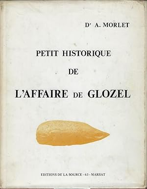 Seller image for Petit historique de l'affaire de Glozel for sale by Librairie Archaion