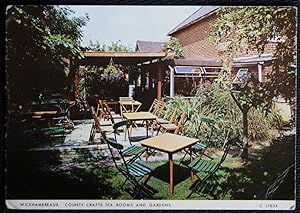 Wickhambreaux Canterbury Kent Postcard County Crafts Tea Rooms 1971