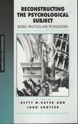 Seller image for Reconstructing the Psychological Subject Bodies, Practices, and Technologies for sale by Dromanabooks