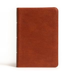 Imagen del vendedor de NASB Large Print Compact Reference Bible, Burnt Sienna Leathertouch (Leather / Fine Binding) a la venta por BargainBookStores