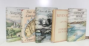 Bild des Verkufers fr Five Novels by Scottish Novelist Stuart Hunter with Presentation Inscriptions to each volume to his daughter Elsa. Titles are The Revenant, The Singing Sky, The Good Company, The Cry of the Wind and the Happiest Hour zum Verkauf von Lasting Words Ltd