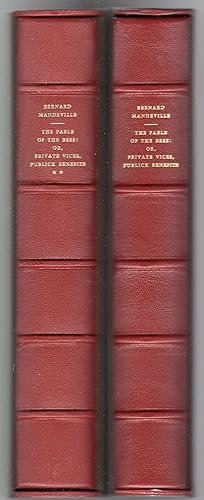 Seller image for The fable of the bees : or, private vices , publick benefits -- Vol. 1 e 2 + cofanetto for sale by MULTI BOOK