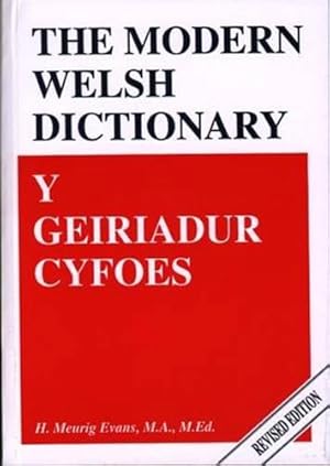 Bild des Verkufers fr Geiriadur Cyfoes, Y / Modern Welsh Dictionary, The: Y Geiriadur Cyfres zum Verkauf von WeBuyBooks