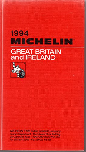 Seller image for Michelin Red Guide 1994 - Great Britain and Ireland - Michelin Red Hotel & Restaurant Guides for sale by WeBuyBooks