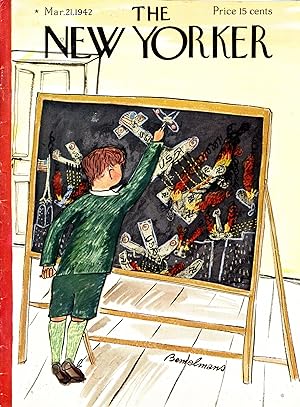 Seller image for The New Yorker Magazine, March 21, 1942 for sale by Dorley House Books, Inc.