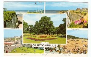 Cliftonville Kent Postcard Vintage 1966 Newgate Walpole Foreness The Lido