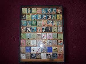 Pin-Up Girl Match Book Covers in Frame