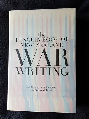 The Penguin book of New Zealand war writing