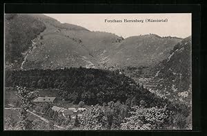 Carte postale Niederbronn, Forsthaus Herrenberg (Münstertal)