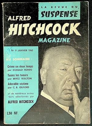 Seller image for Alfred Hitchcock magazine n9 janvier 1962 for sale by LibrairieLaLettre2