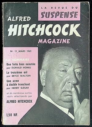 Imagen del vendedor de Alfred Hitchcock magazine n11 mars 1962 a la venta por LibrairieLaLettre2