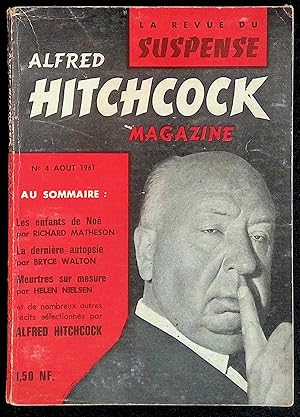 Imagen del vendedor de Alfred Hitchcock magazine n4 aot 1961 a la venta por LibrairieLaLettre2