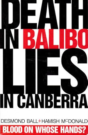 Seller image for Death in Balibo, Lies in Canberra for sale by Goulds Book Arcade, Sydney