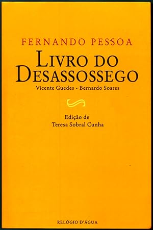 Image du vendeur pour Livro do Desassossego / Edio de Teresa Sobral Cunha mis en vente par Lirolay