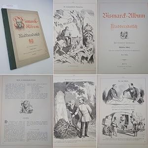 Bismarck-Album des Kladderadatsch, mit 300 Zeichnungen von Wilhelm Scholz und vier faksimilierten...