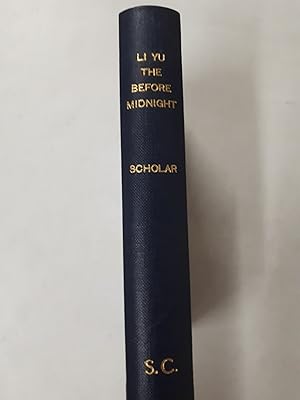 Seller image for Li Yu The Before Midnight Scholar for sale by Cambridge Rare Books
