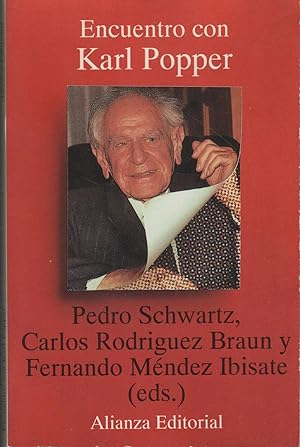 Imagen del vendedor de ENCUENTRO CON KARL POPPER a la venta por Librera Hijazo