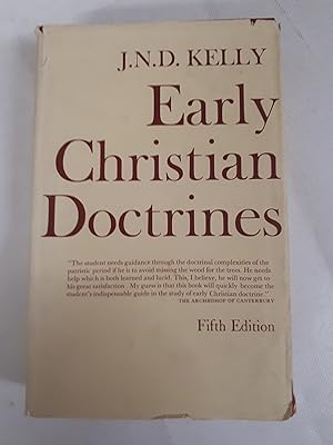 Seller image for Early Christian Doctrines for sale by Cambridge Rare Books