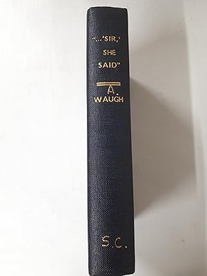 Imagen del vendedor de Sir,' She Said" a la venta por Cambridge Rare Books