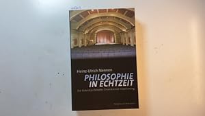 Bild des Verkufers fr Philosophie in Echtzeit : die Sloterdijk-Debatte: Chronik einer Inszenierung ; ber Metaphernfolgenabschtzung, die Kunst des Zuschauers und die Pathologie der Diskurse zum Verkauf von Gebrauchtbcherlogistik  H.J. Lauterbach