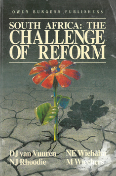 Imagen del vendedor de South Africa: The Challenge of Reform. a la venta por Eaglestones